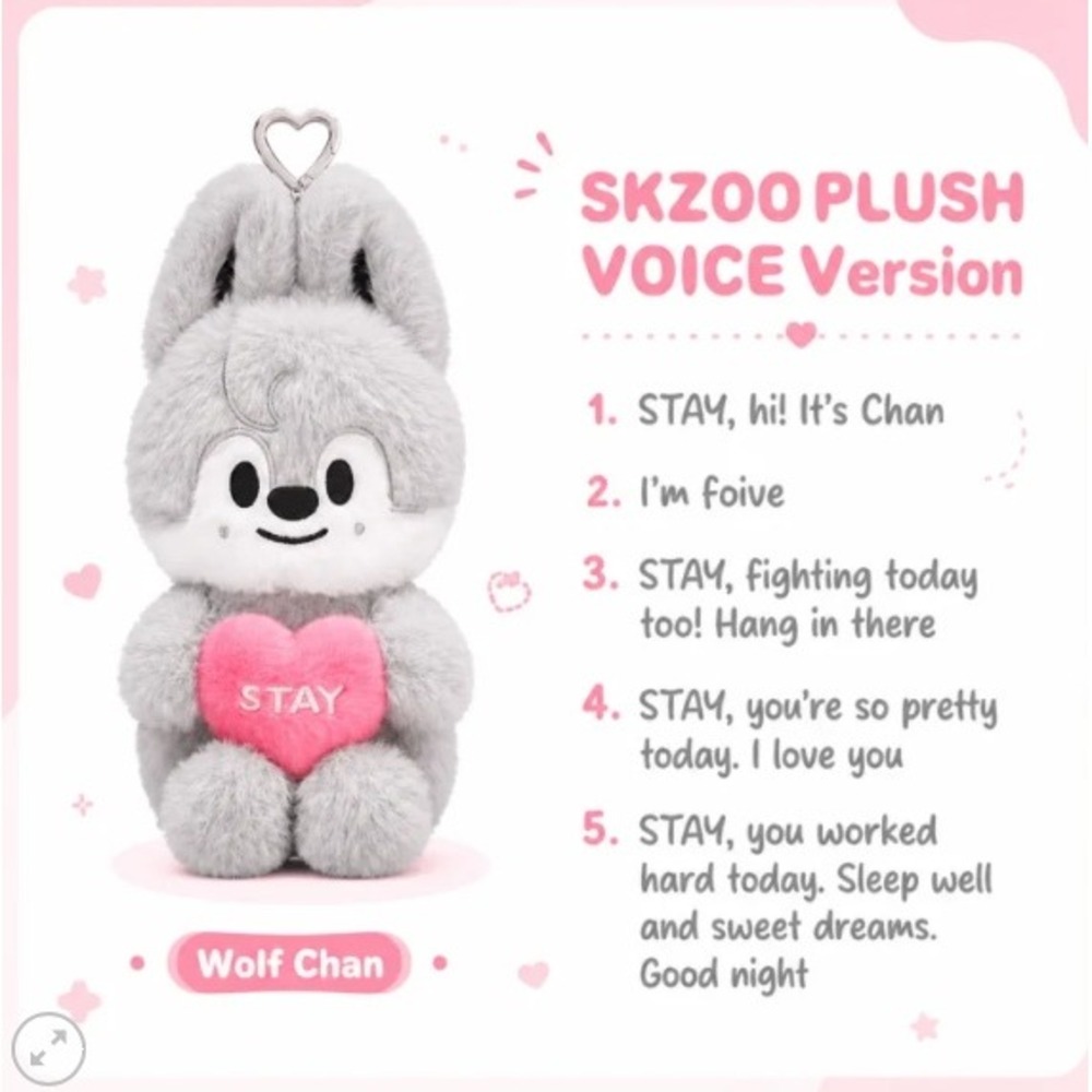 STRAY KIDS WOLFCHAN Bangchan 6th Fan Meeting Voice Version
